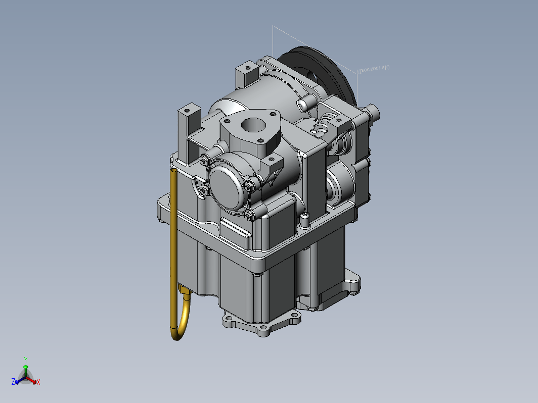 燃料泵3D