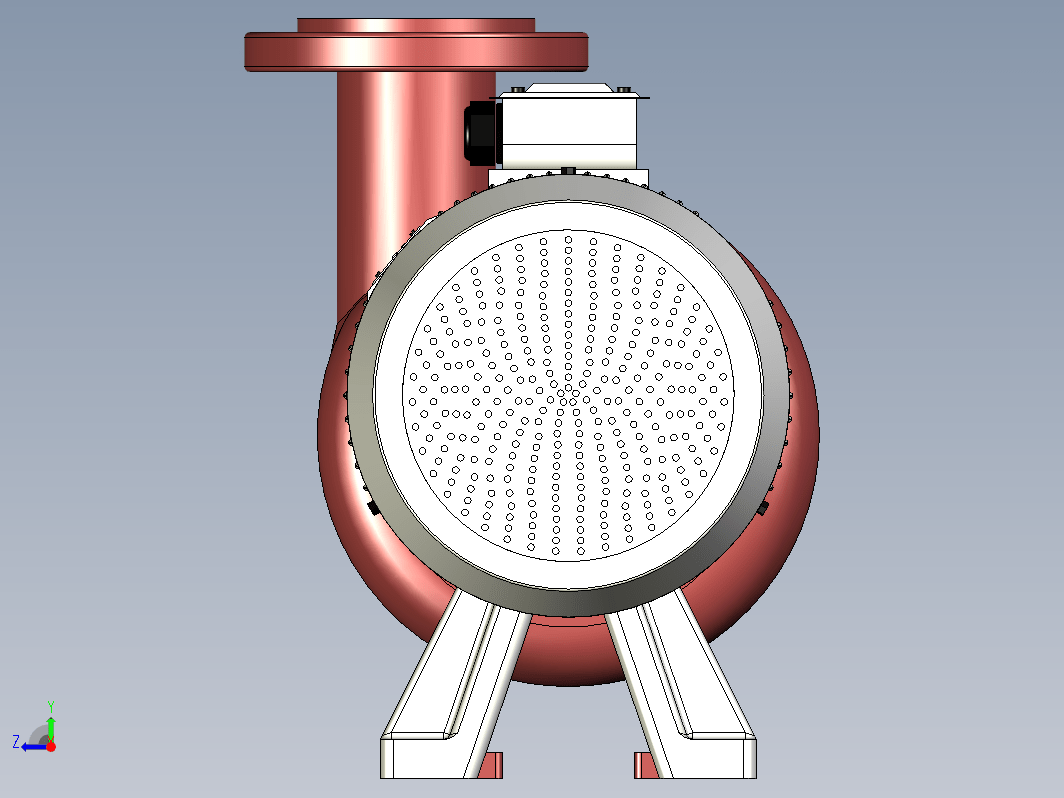 离心泵 3D模型