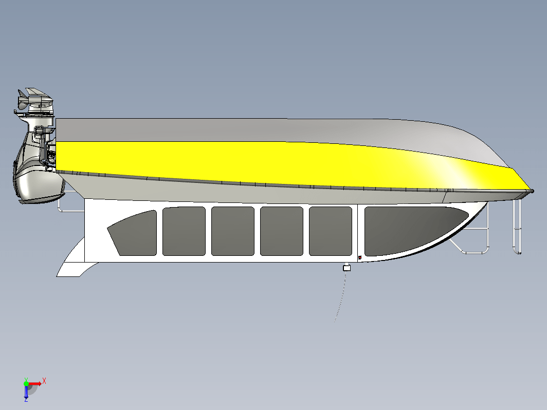 小型面包游艇