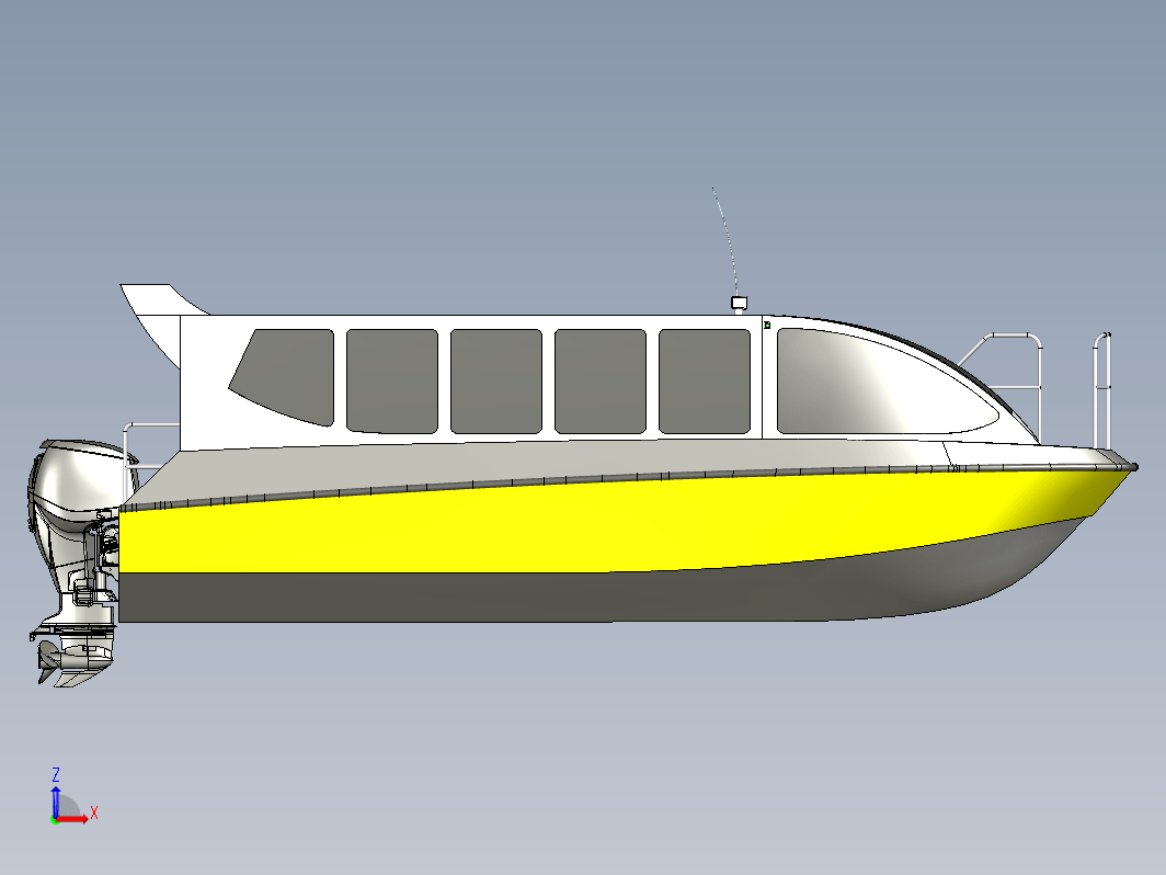 小型面包游艇