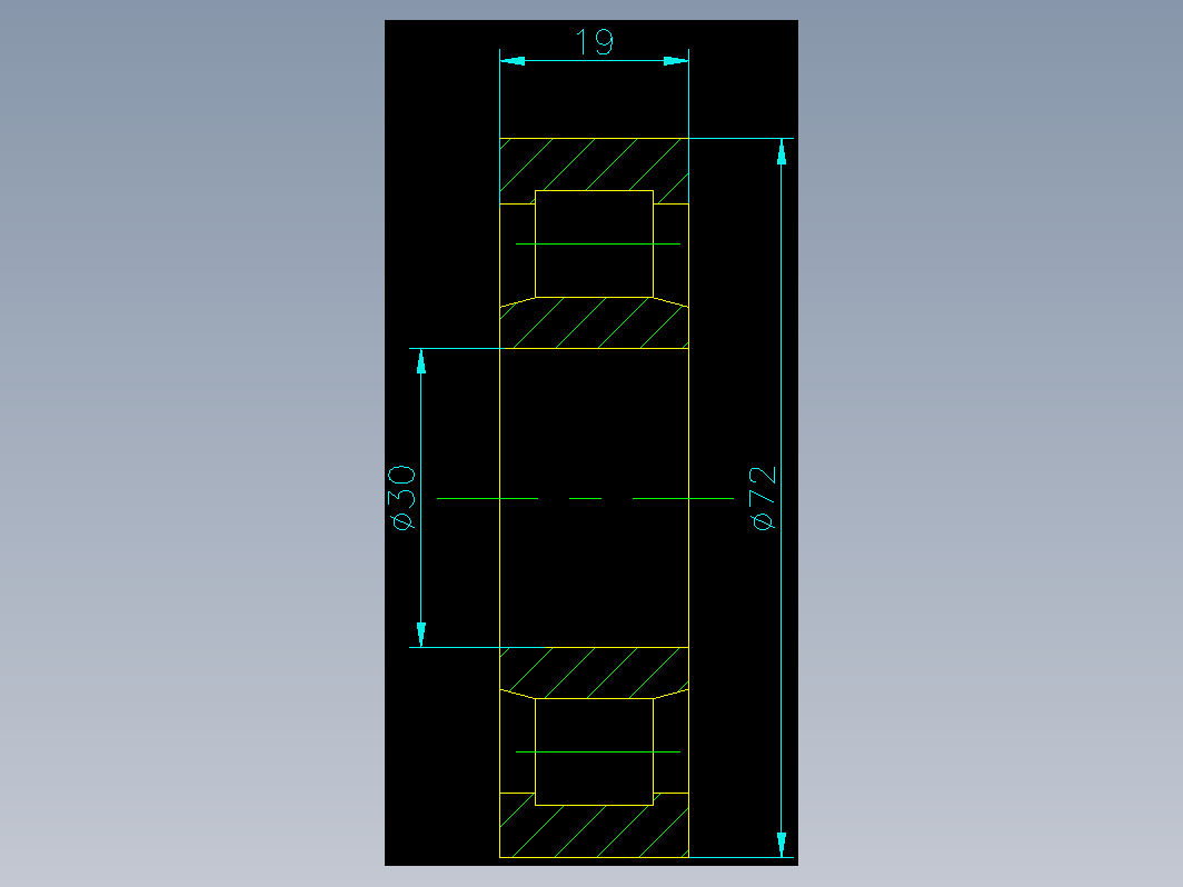 圆柱滚子轴承（GB283-87）NU306