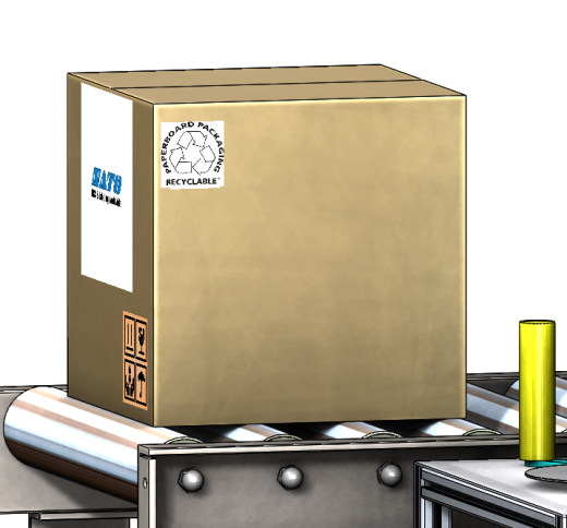 Labeling System with conveyor带输送机的标签系统