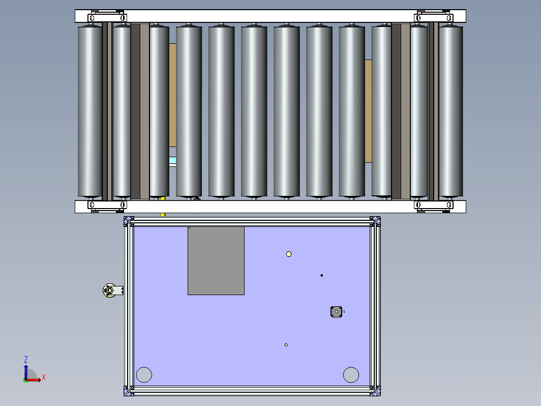 Labeling System with conveyor带输送机的标签系统