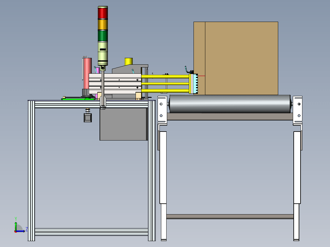 Labeling System with conveyor带输送机的标签系统