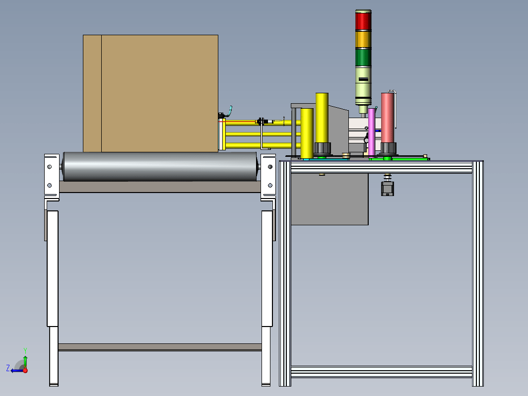 Labeling System with conveyor带输送机的标签系统