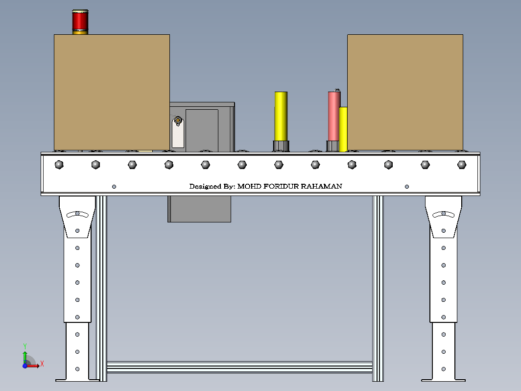 Labeling System with conveyor带输送机的标签系统