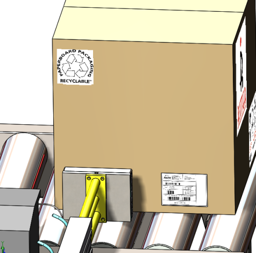 Labeling System with conveyor带输送机的标签系统缩略图