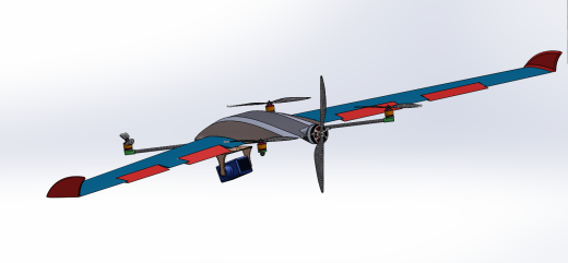 RC VTOL Delta wing三角翼垂直起降飞机缩略图