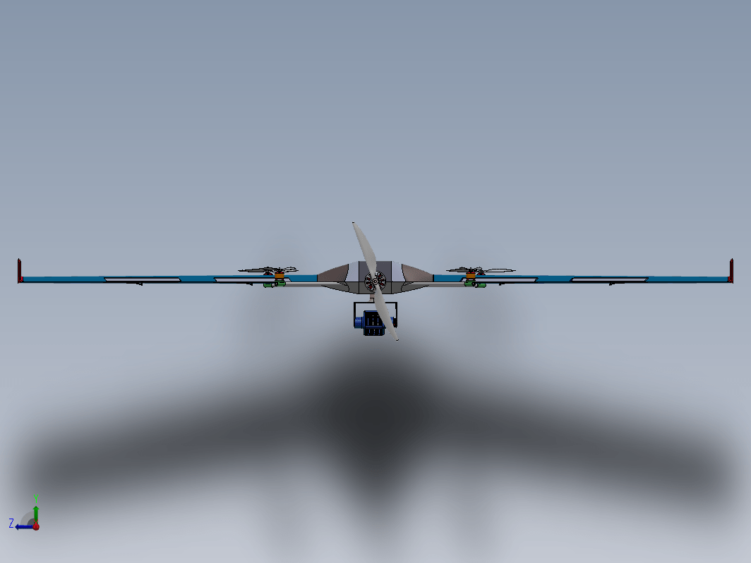 RC VTOL Delta wing三角翼垂直起降飞机