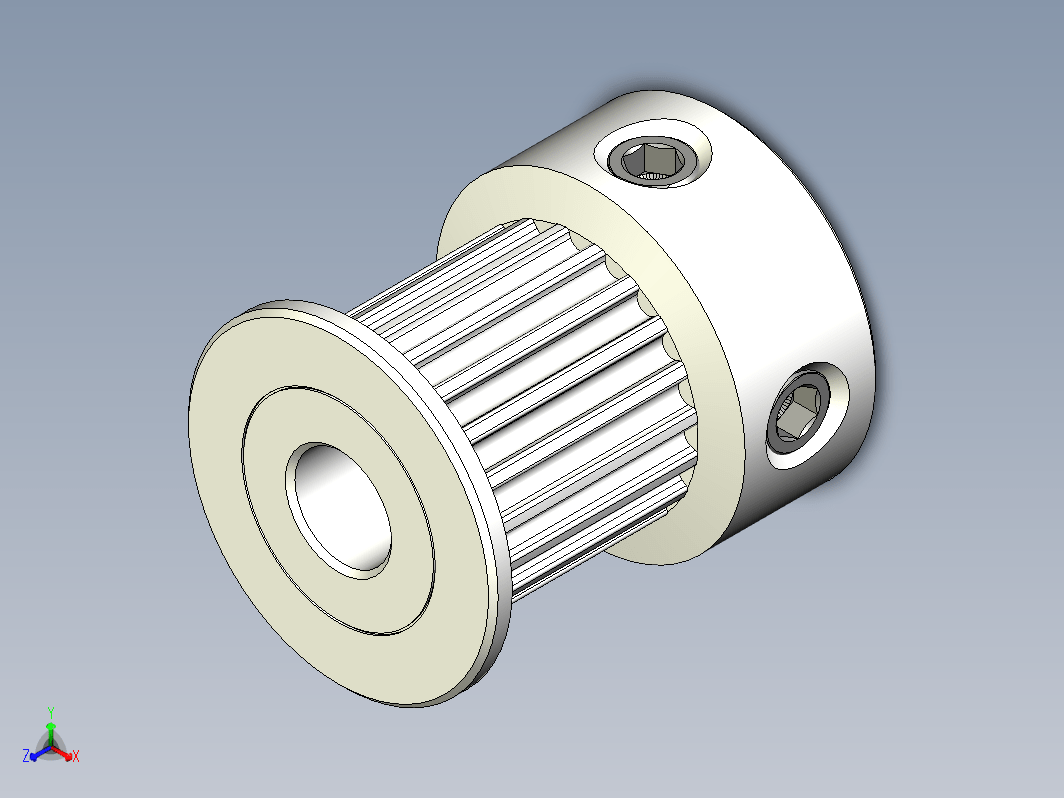 GT2 正时皮带轮 20T 10mm