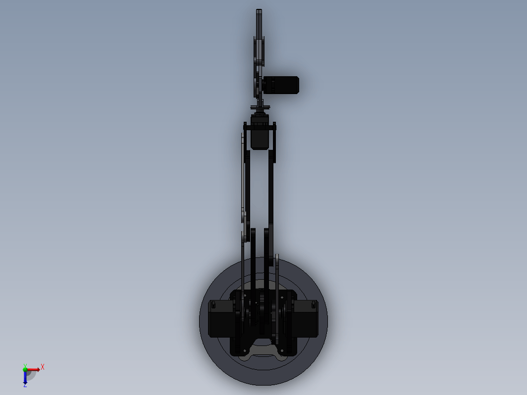 具有垂直物体拾取夹持器的 3DOF 机械臂