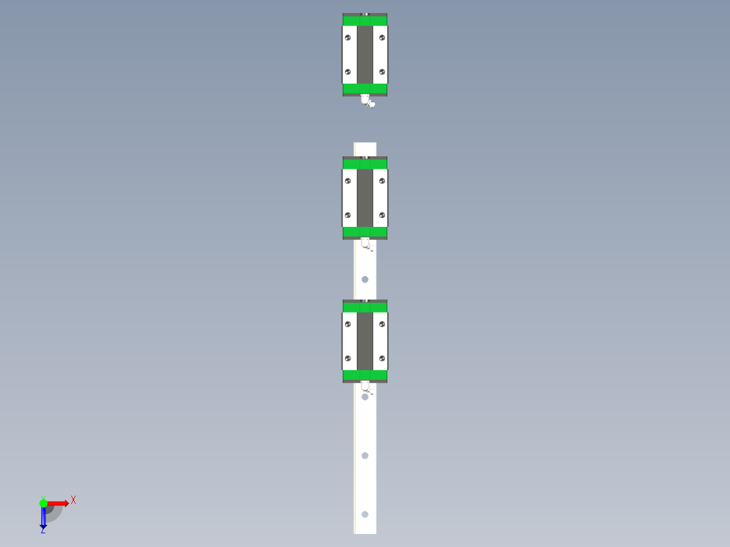 EGH-SA╱EGH-CA 低组装式线性滑轨╱直线导轨[EGH25CA3R400Z0CI]