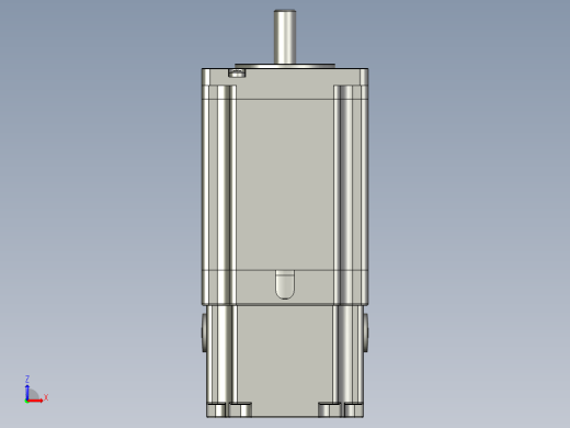 YK60HB86-05A-SC  60mm两相步进刹车电机（3D）缩略图