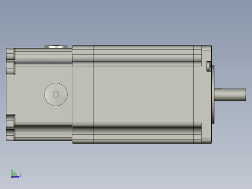YK60HB86-05A-SC  60mm两相步进刹车电机（3D）缩略图