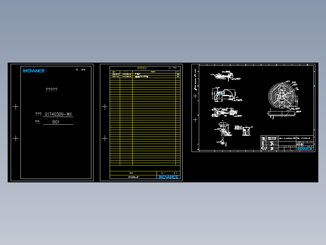 SCARA机器人-WX_B01(IRS111-10-80Z30TS3整机外形图）