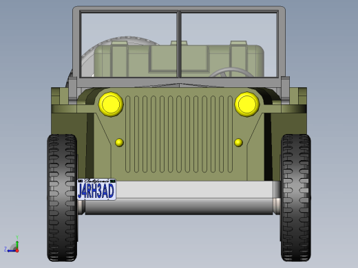 Military Jeep玩具吉普车缩略图