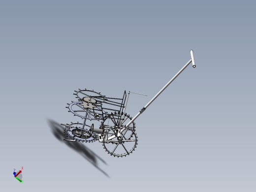 人力割麦机的设计三维SW2012带参+CAD+说明书缩略图