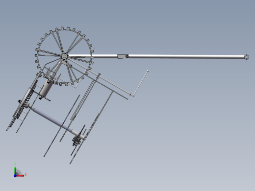 人力割麦机的设计三维SW2012带参+CAD+说明书缩略图
