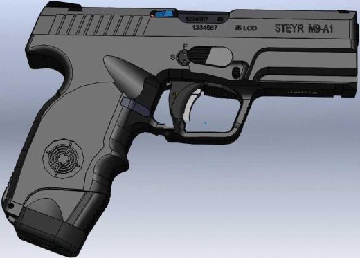 【1050】M9A1手枪（SW设计缩略图