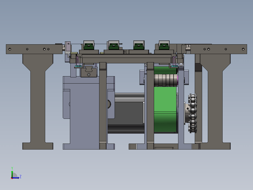 B36-定距流水线3D模型