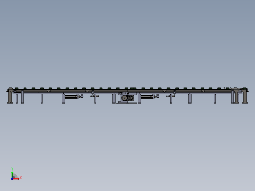 B36-定距流水线3D模型缩略图