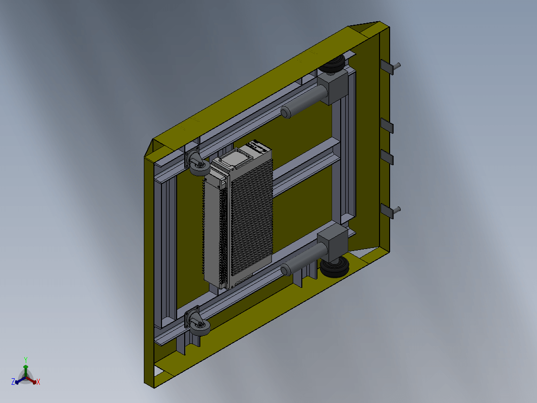 AGV小车3D模型