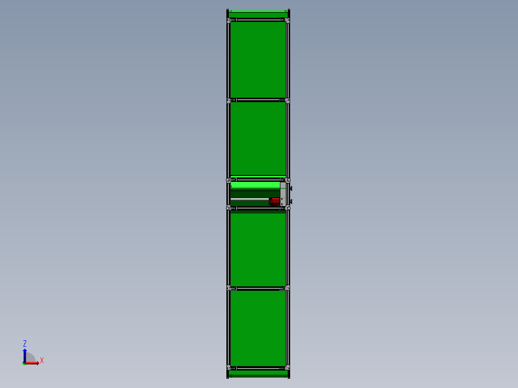 7.5米1.2米斜坡皮带线