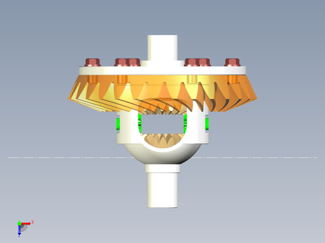 差速器3d模型