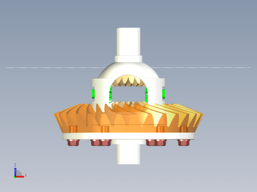 差速器3d模型缩略图
