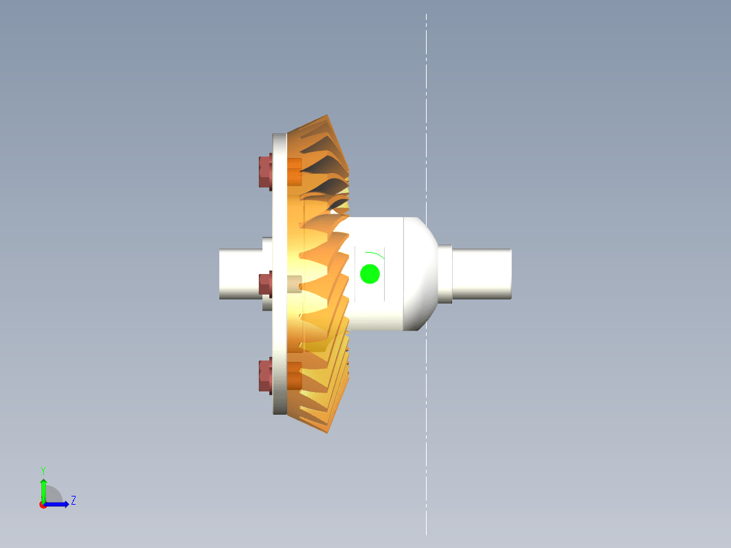 差速器3d模型