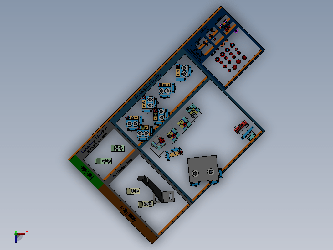 焊接夹具标件库