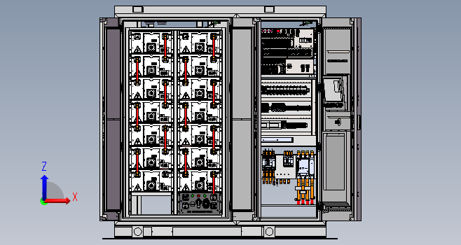 风冷系统储能商用一体柜 