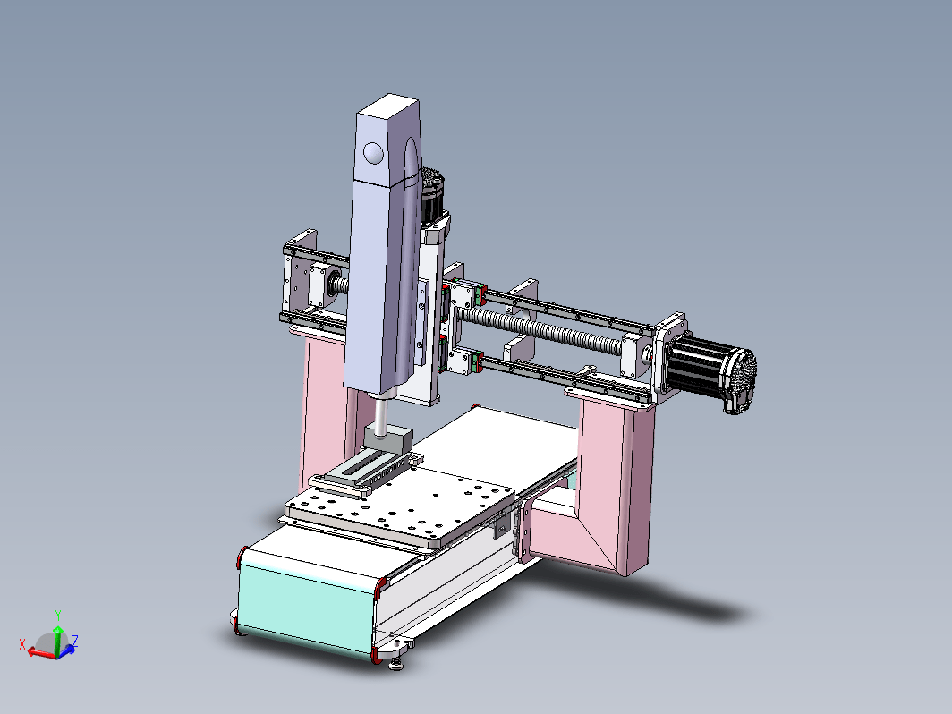 三坐标测量机设备三维SW2018带参+CAD+说明书