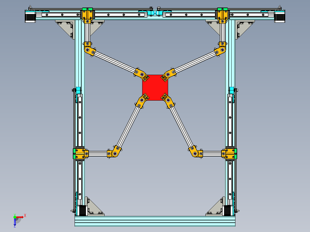 3-DOF Parallel三自由度并联机器人