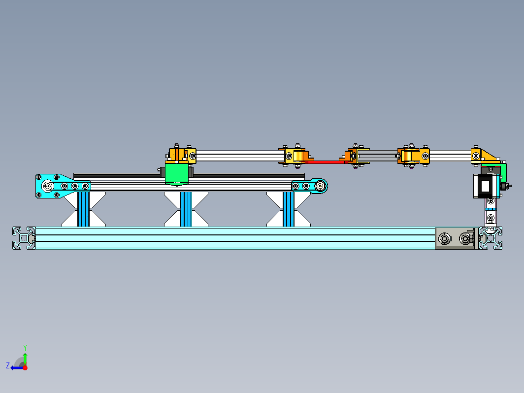 3-DOF Parallel三自由度并联机器人