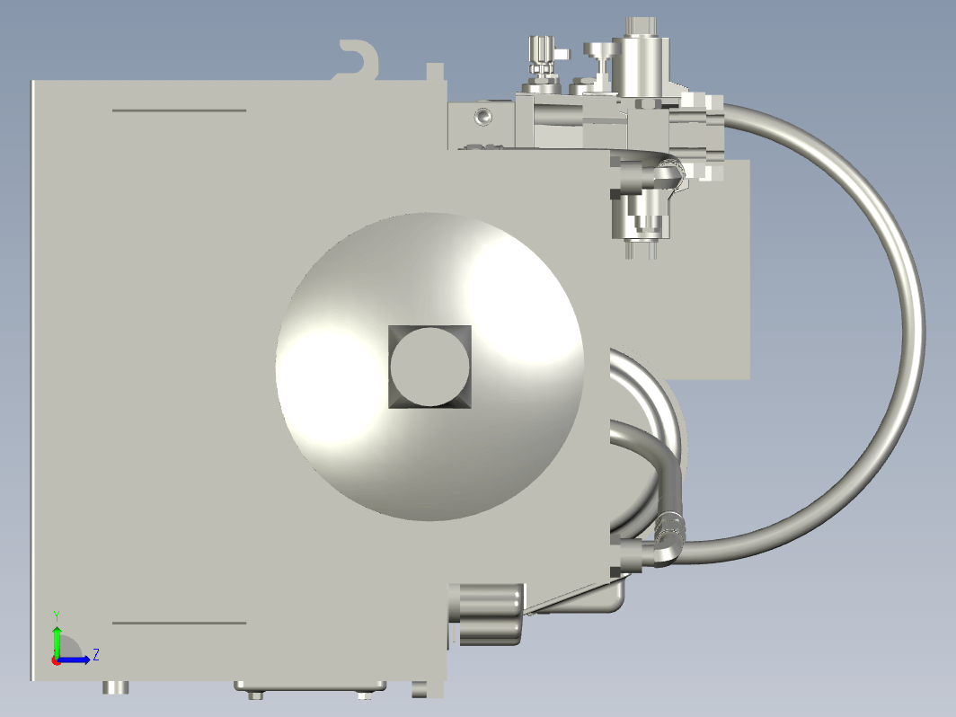 7.5KW220L液压站 3D模型（SolidWorks设计stp格式