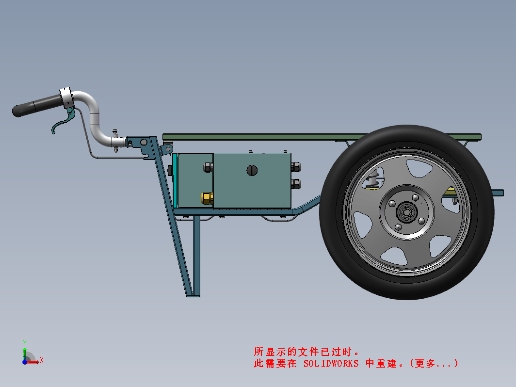 电动光缆收放车