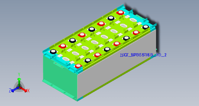 4U储能机箱PACK电池包结构