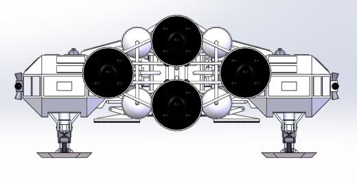 Space 1999 Eagle科幻宇宙飞船缩略图