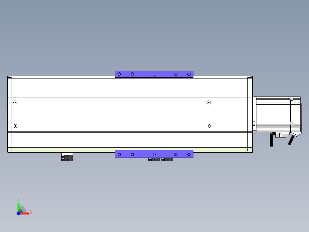 XJ175BS-L200 单轴丝杆滑台 电动线性模组XJ175BS-L200-R3-P750W