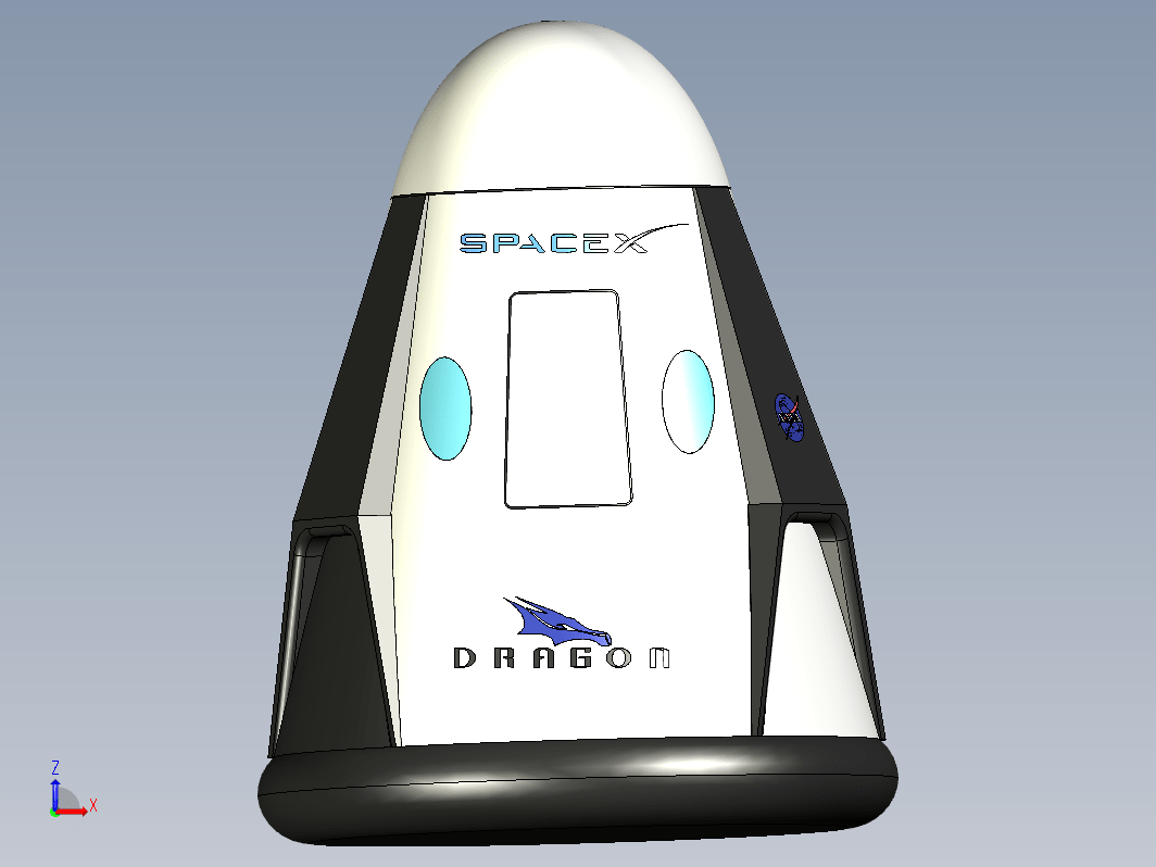 SpaceX Crew Dragon龙飞船