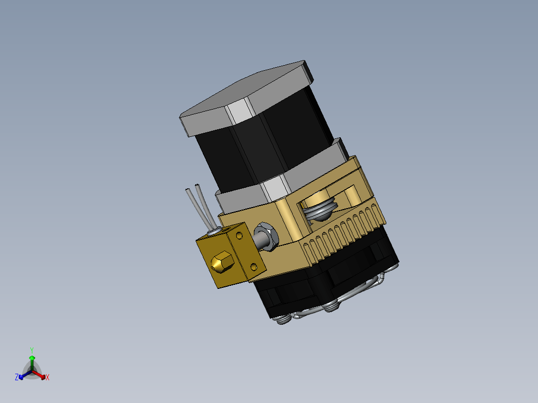 3D打印机打印机头模型