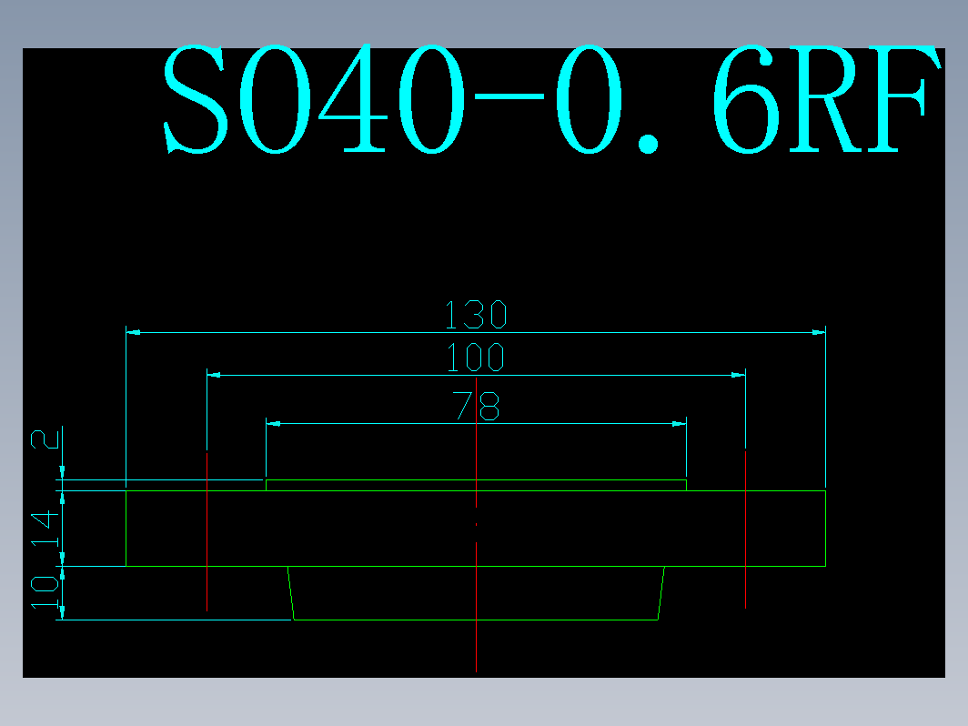 HG20592法兰SO40-0.6RF