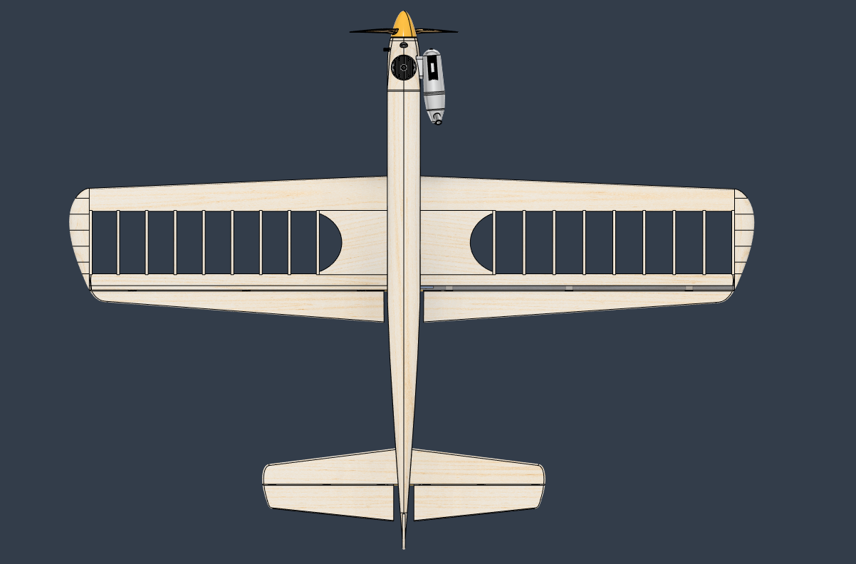 KA-10航模飞机结构