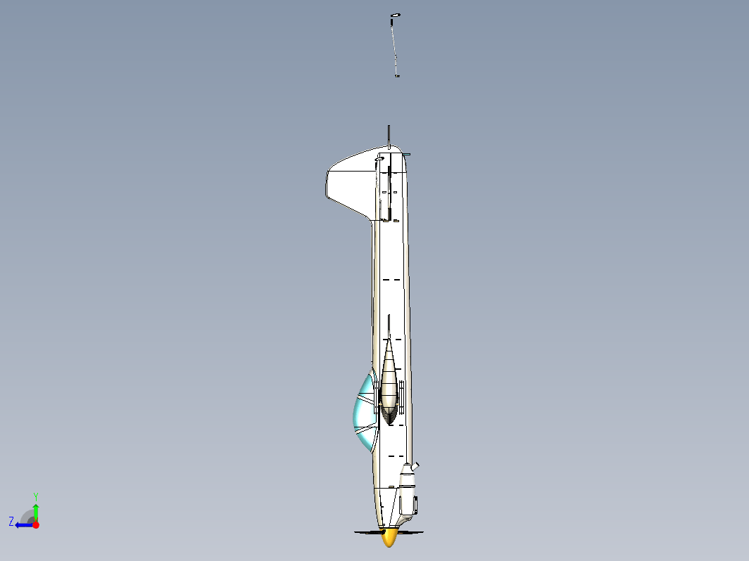 KA-10航模飞机结构