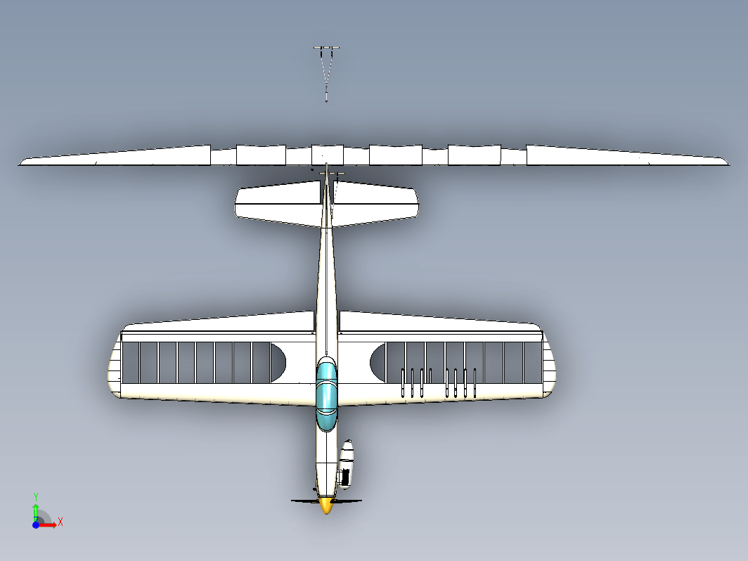 KA-10航模飞机结构