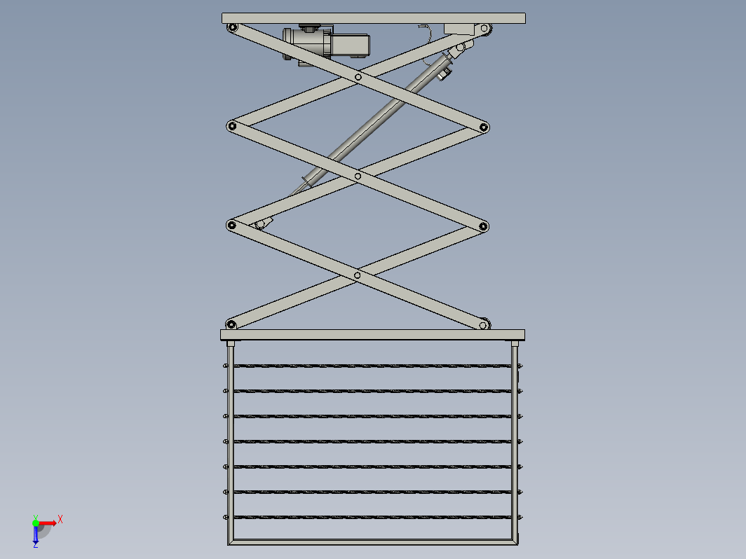 HYDRAULIC SCISSOR LIFT液压剪式升降机结构