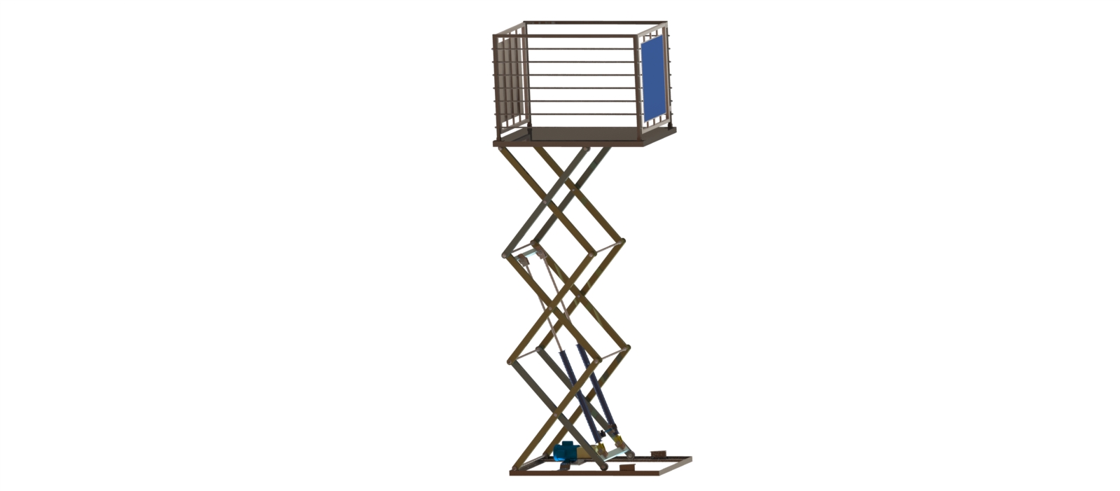 HYDRAULIC SCISSOR LIFT液压剪式升降机结构