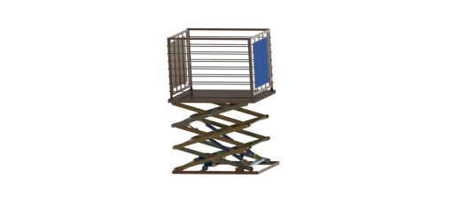 HYDRAULIC SCISSOR LIFT液压剪式升降机结构缩略图