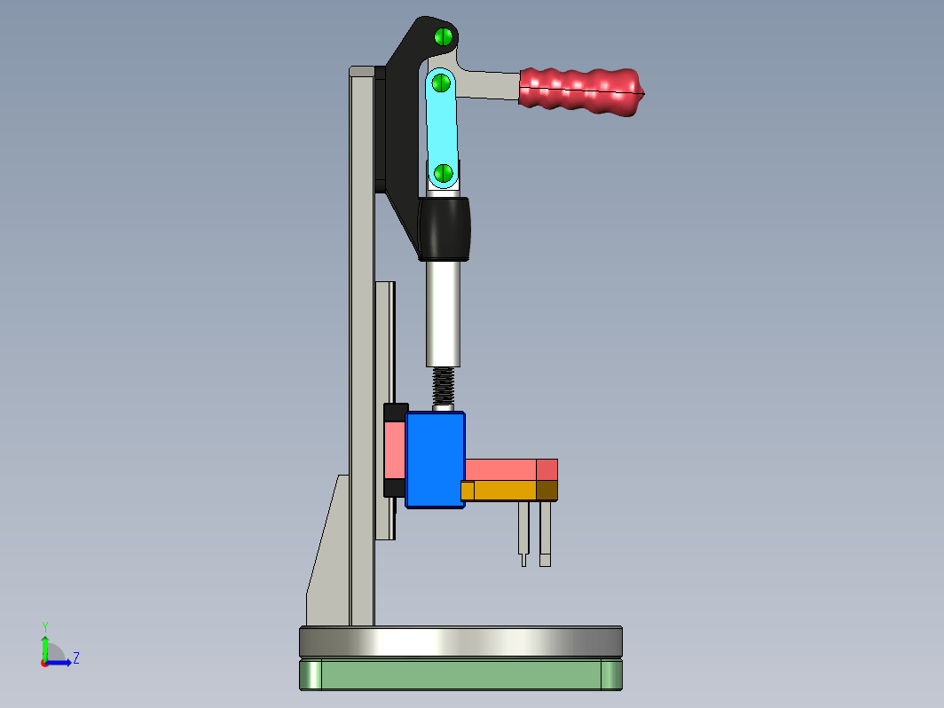 焊锡夹具-CGW-焊PCB入底壳夹具